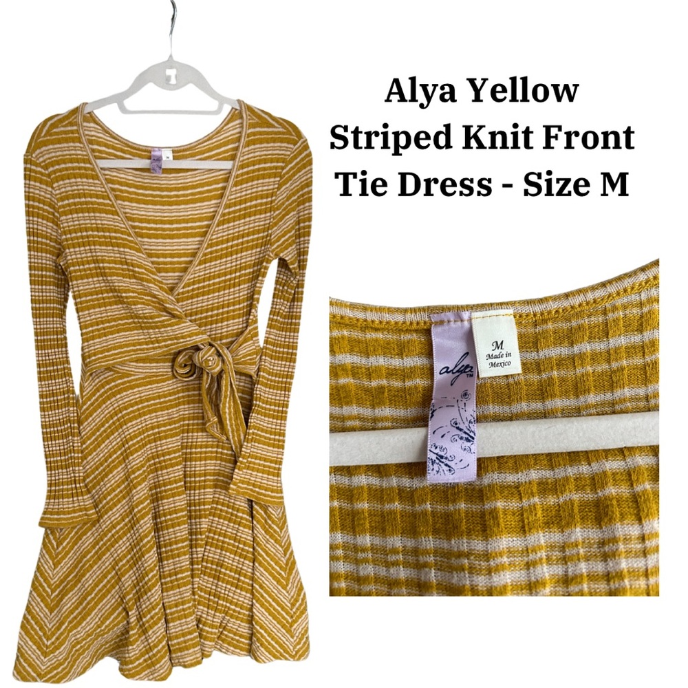 Yellow Stripped Dress